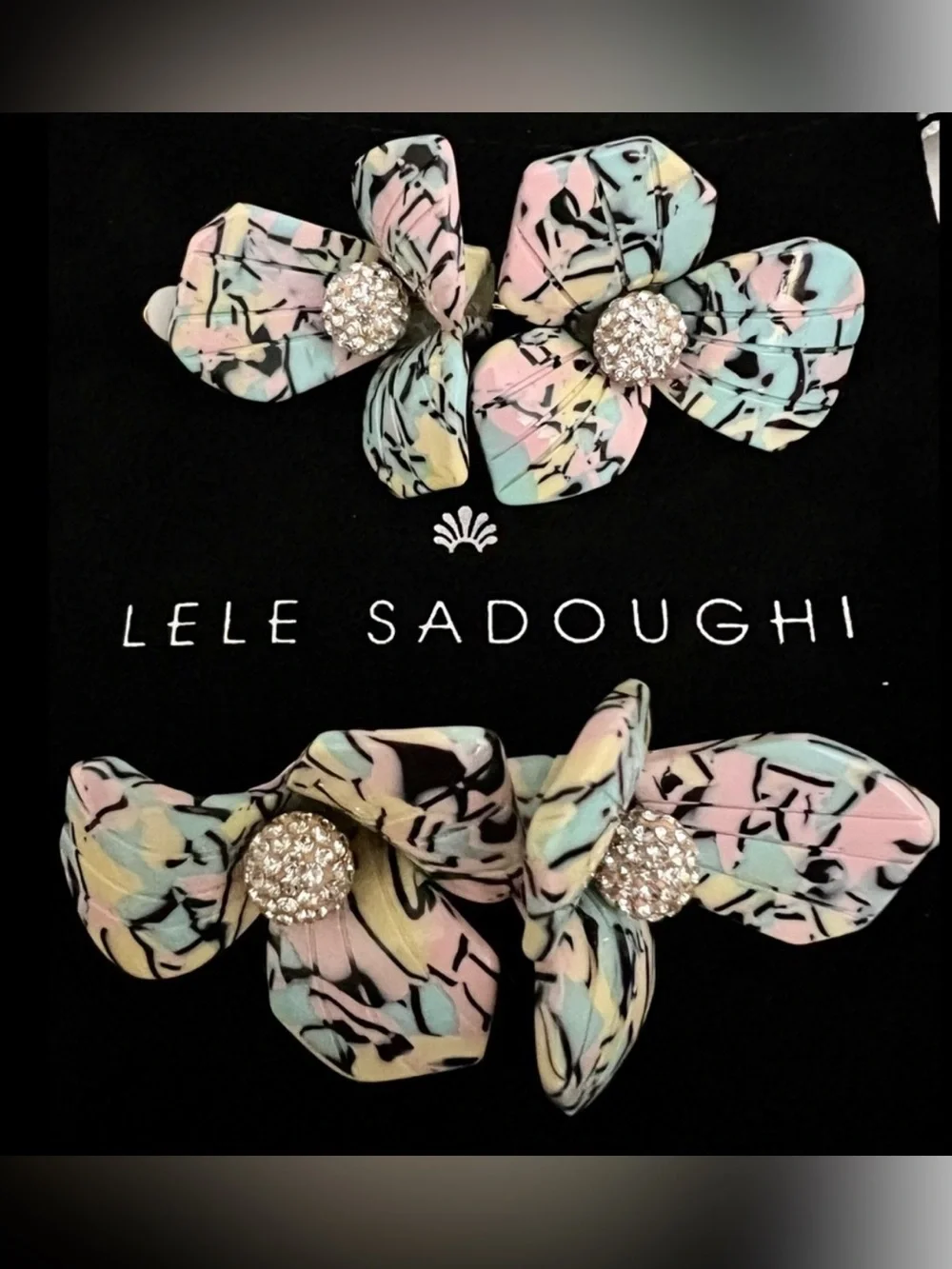 🔥🔥ONE ITEM DEAL OF THE DAY LELE SADOUGUI Authentic Earrings Reduced Buy Now Save